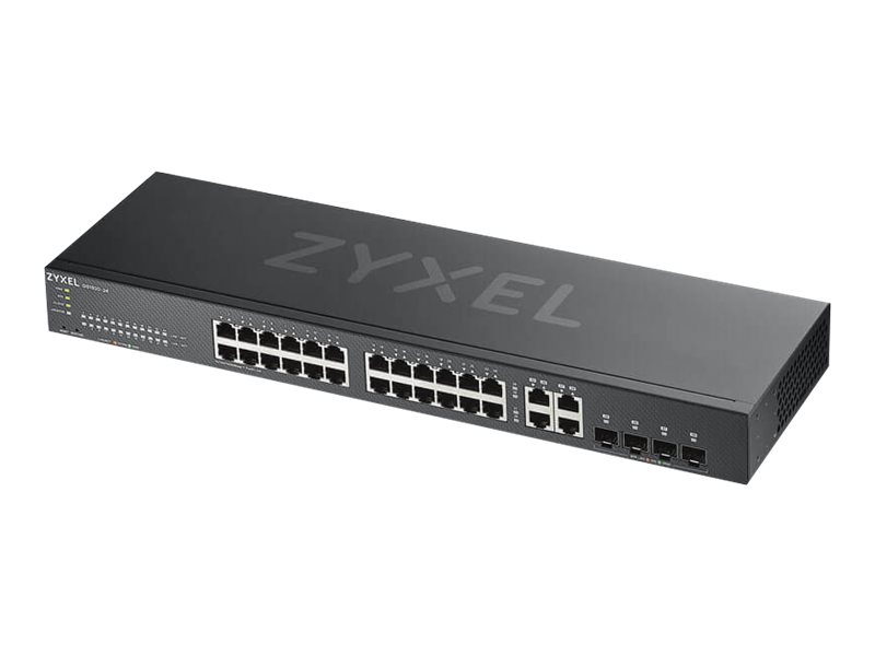 Zyxel GS1920-24v2 - Commutateur - intelligent - 24 x 10/100/1000 + 4 x SFP Gigabit combiné - Montable sur rack - GS1920-24V2-EU0101F - Concentrateurs et commutateurs gigabit