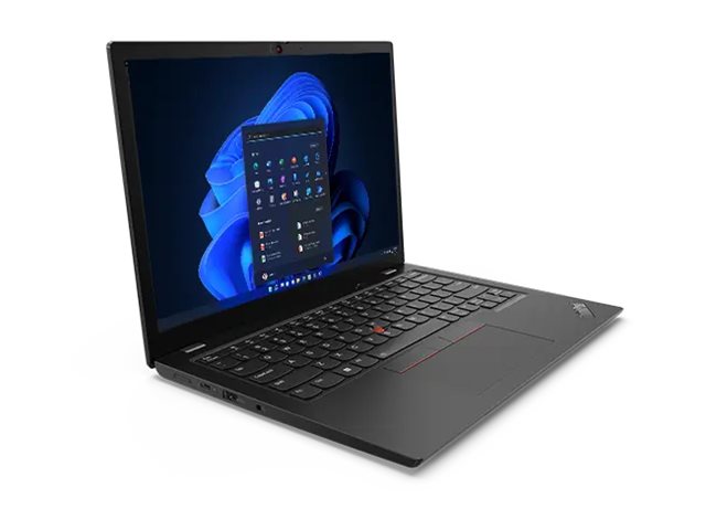 Lenovo ThinkPad L13 Gen 4 21FG - Conception de charnière à 180 degrés - Intel Core i7 - 1355U / jusqu'à 5 GHz - Win 11 Pro - Carte graphique Intel Iris Xe - 16 Go RAM - 512 Go SSD TCG Opal Encryption 2, NVMe - 13.3" IPS 1920 x 1200 - Wi-Fi 6 - noir tonnerre - clavier : Français - avec 1 an de support Premier Lenovo - 21FG000DFR - Ordinateurs portables