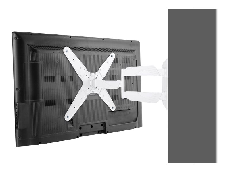 Neomounts NM-W440 - Support - pleine action - pour Écran LCD - blanc - Taille d'écran : 23"-55" - montable sur mur - NM-W440WHITE - Montages pour TV et moniteur