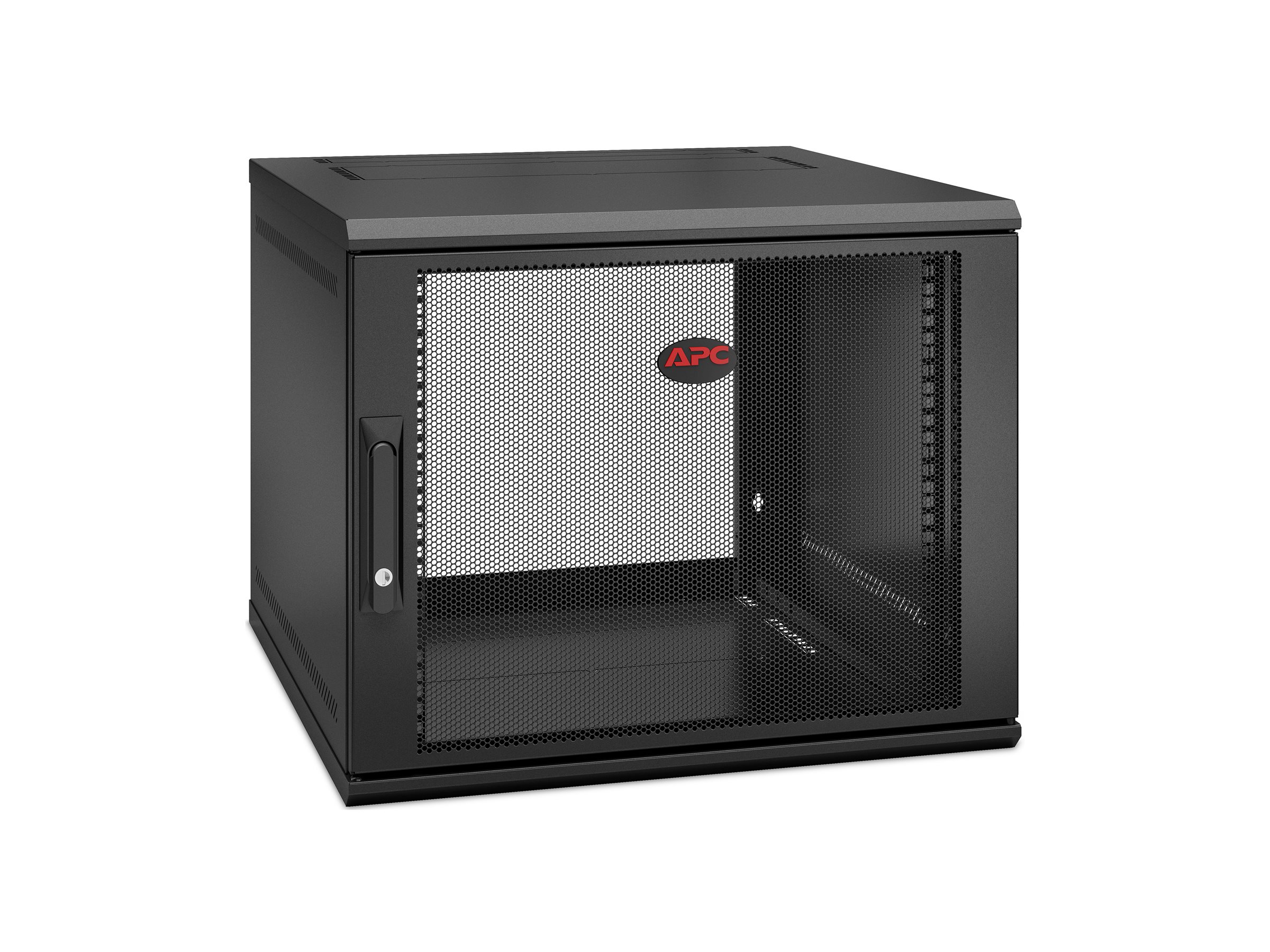 APC NetShelter WX AR109SH6 - Armoire - montable sur mur - noir - 9U - 19" - AR109SH6 - Accessoires pour serveur