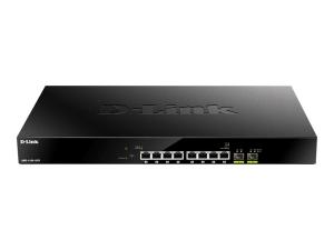 D-Link DMS 1100-10TP - Commutateur - intelligent - 8 x 100/1000/2.5G (PoE+) + 2 x 10 Gigabit SFP+ - Montable sur rack - PoE+ (240 W) - DMS-1100-10TP - Concentrateurs et commutateurs gigabit