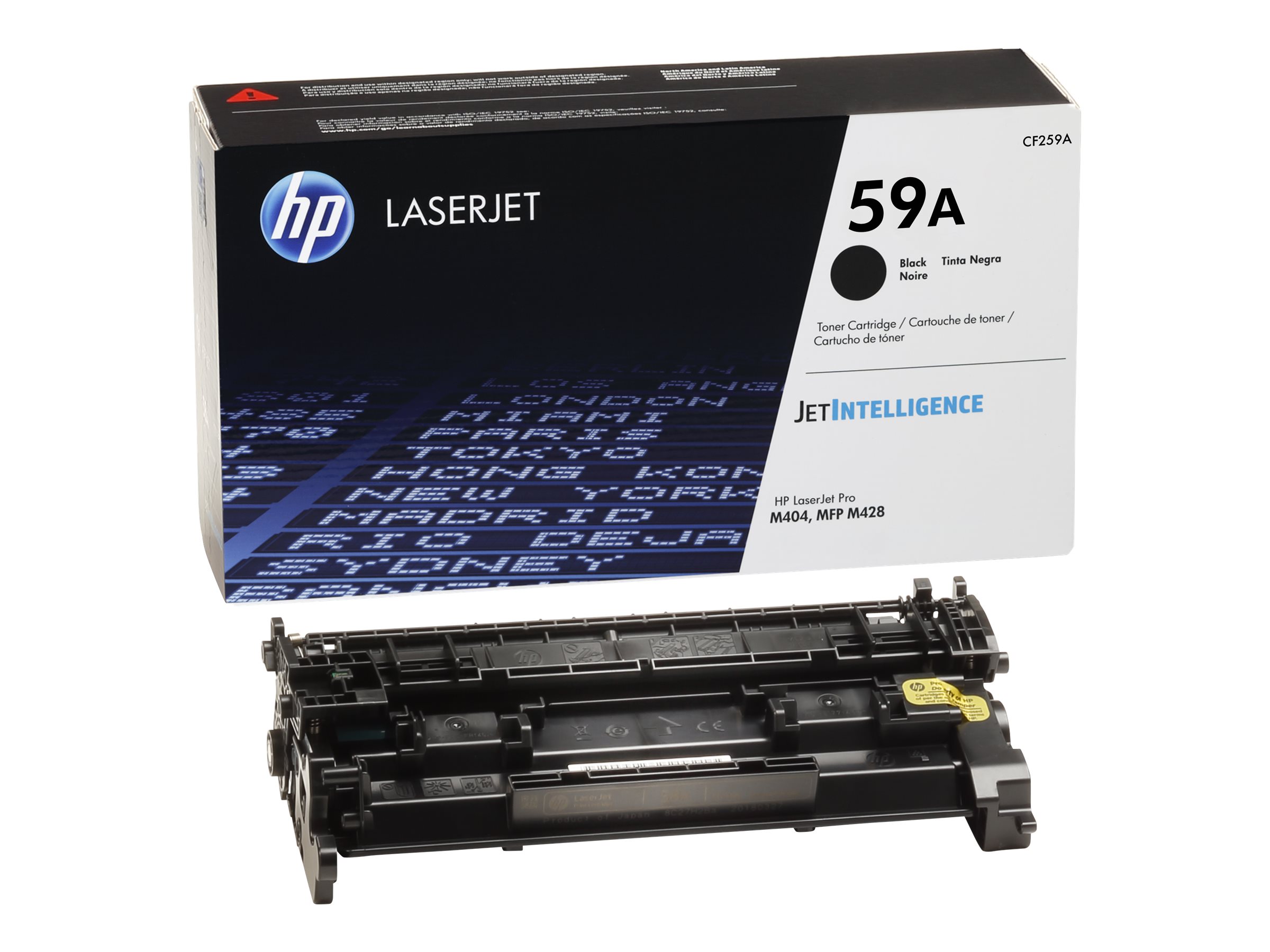 HP 59A - Noir - original - LaserJet - cartouche de toner (CF259A) - pour LaserJet Pro M304a, M404dn, M404dw, M404n, M428fdw - CF259A - Cartouches de toner HP