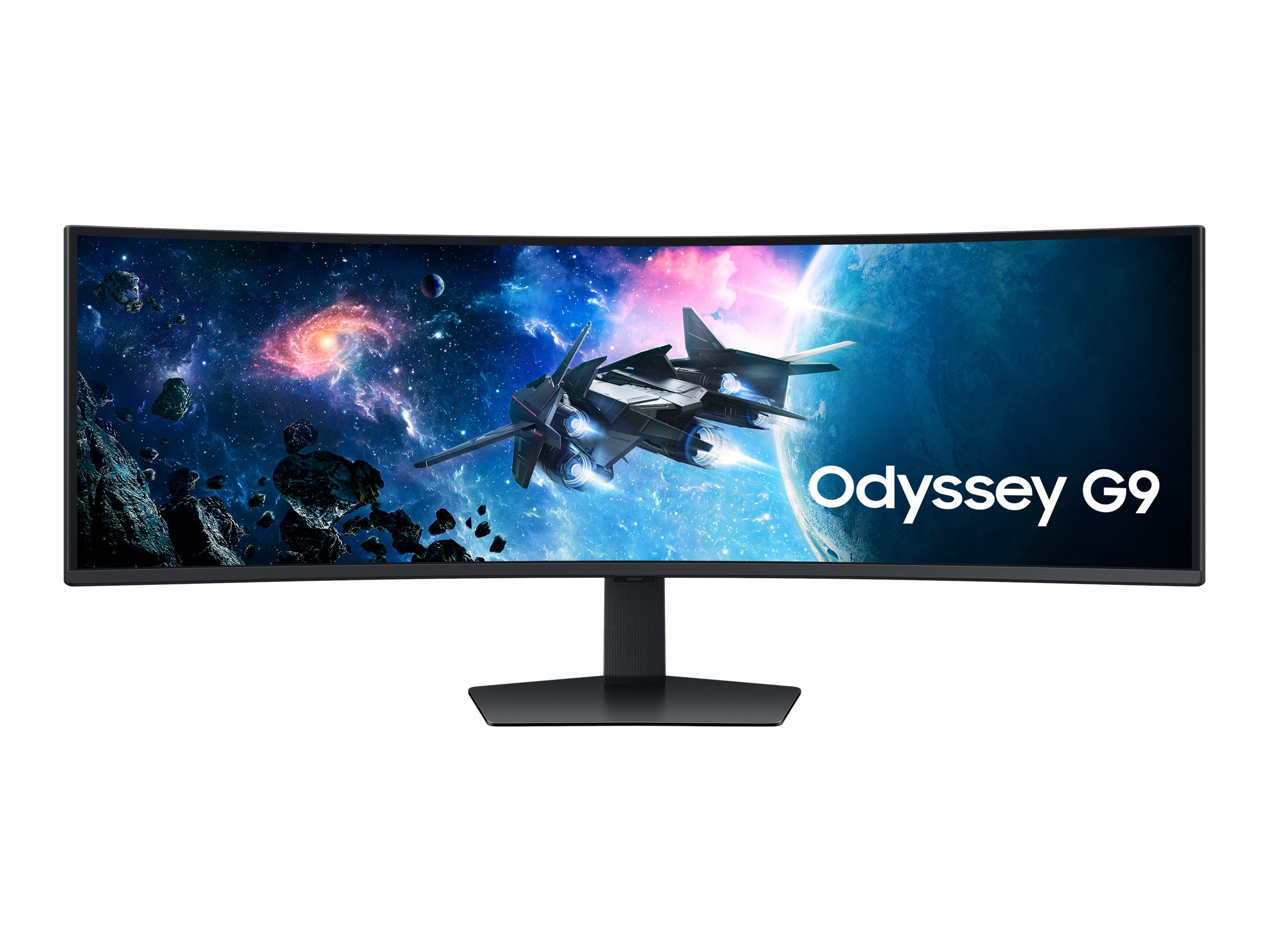 Samsung Odyssey G9 S49CG950EU - G95C Series - écran LED - jeux - incurvé - 49" - 5120 x 1440 Dual Quad HD @ 240 Hz - VA - 450 cd/m² - 2500:1 - DisplayHDR 1000 - 1 ms - 2xHDMI, DisplayPort - noir - LS49CG950EUXEN - Écrans d'ordinateur