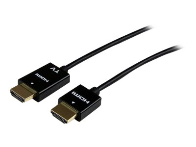 StarTech.com Câble HDMI haute vitesse actif Ultra HD 4k x 2k de 5m - Cordon HDMI vers HDMI avec amplificateur de signal - M/M - Noir - Câble HDMI - HDMI mâle pour HDMI mâle - 5 m - double blindage - noir - HDMM5MA - Accessoires pour systèmes audio domestiques