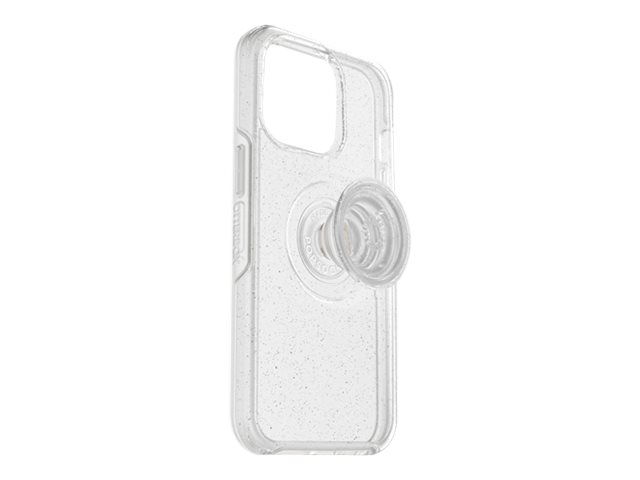 OtterBox Otter + Pop Symmetry Series Clear - Coque de protection pour téléphone portable - polycarbonate, caoutchouc synthétique - pop de poussière d'étoile - pour Apple iPhone 13 Pro - 77-84529 - Coques et étuis pour téléphone portable
