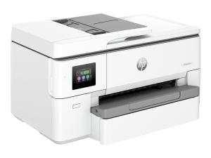 HP Officejet Pro 9720e Wide Format All-in-One - Imprimante multifonctions - couleur - jet d'encre - A3/Ledger (297 x 432 mm) (original) - A3 (support) - jusqu'à 18 ppm (copie) - jusqu'à 22 ppm (impression) - 250 feuilles - USB 2.0, LAN, Wi-Fi(ac), Bluetooth - ciment - 53N95B#629 - Imprimantes multifonctions