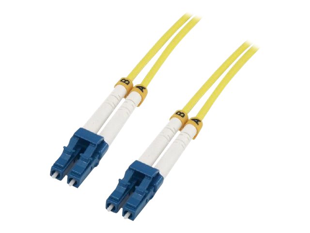 MCL - Câble réseau - mode unique LC (M) pour mode unique LC (M) - 10 m - fibre optique - 9 / 125 micromètres - OS2 - sans halogène - FJOS2/LCLC-10M - Câblesenfibres