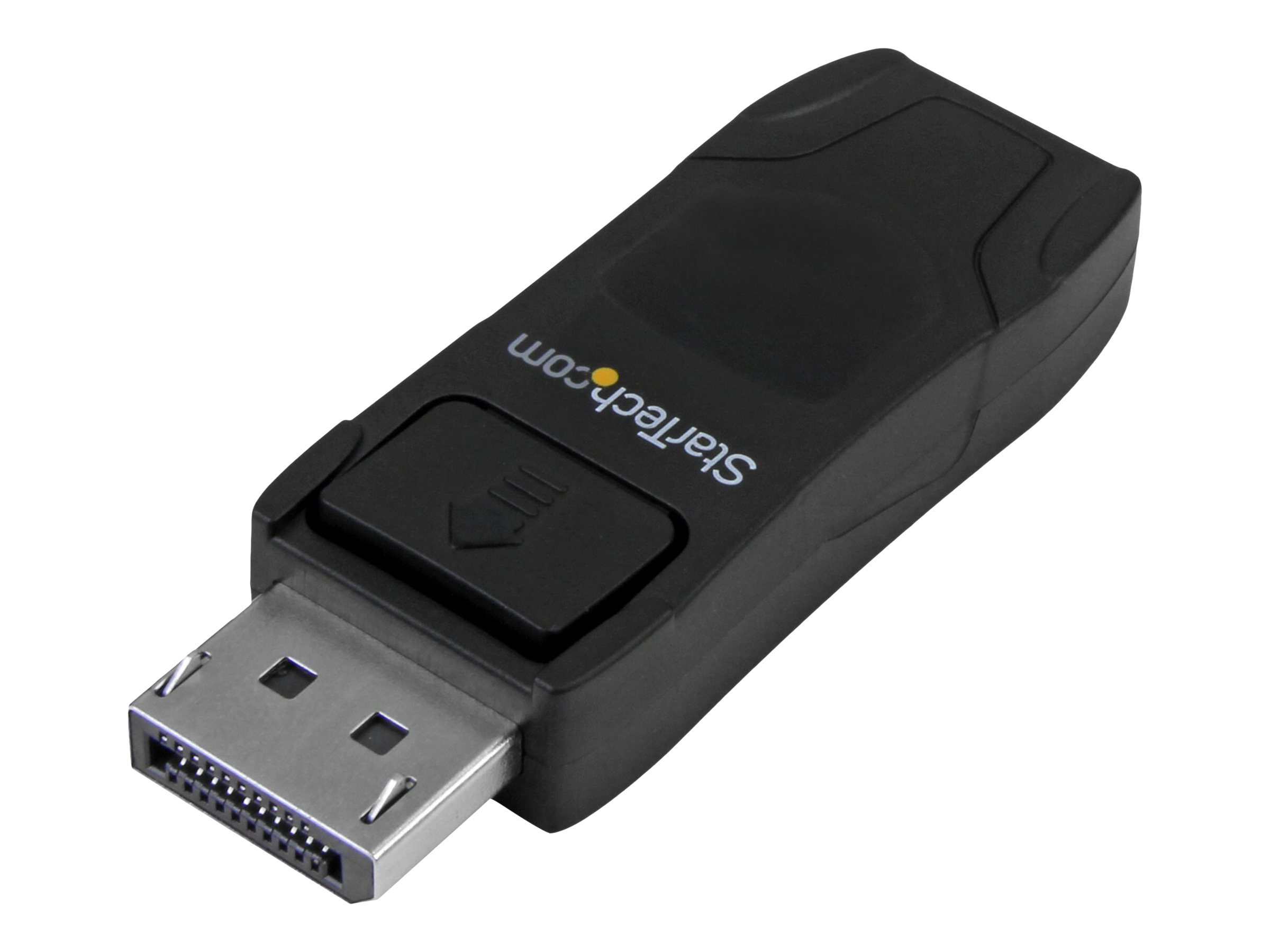 StarTech.com Adaptateur Displayport vers HDMI - 4K30 - DPCP & HDCP - DisplayPort 1.2 vers HDMI 1.4 - Adaptateur Apple HDMI (DP2HD4KADAP) - Adaptateur vidéo - DisplayPort mâle pour HDMI femelle - noir - passif, support 4K30Hz (3840 x 2160) - pour P/N: TB2DOCK4K2DP - DP2HD4KADAP - Accessoires pour téléviseurs