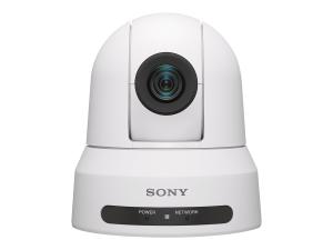 Sony SRG-X400WC - Caméra pour conférence - PIZ - dôme - couleur (Jour et nuit) - 8,5 MP - 3840 x 2160 - motorisé - 1000 TVL - audio - HDMI, 3G-SDI - H.264, H.265 - CC 12 V / PoE Plus - SRG-X400WC - Caméras IP
