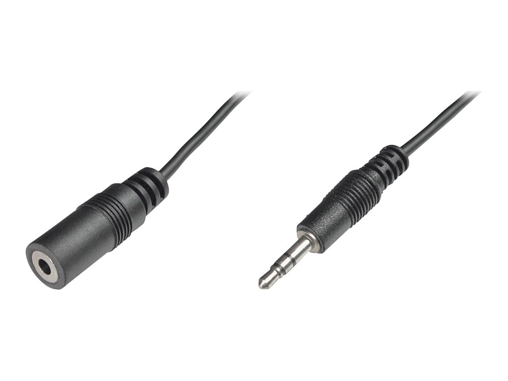 Uniformatic - Rallonge de câble audio - jack mini femelle pour jack mini mâle - 70 cm - 40260 - Accessoires pour systèmes audio domestiques