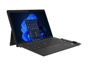 Lenovo ThinkPad X12 Detachable Gen 2 21LK - Tablette - avec clavier détachable - Intel Core Ultra 7 - 164U / jusqu'à 4.8 GHz - vPro Enterprise - Win 11 Pro - Intel Graphics - 16 Go RAM - 512 Go SSD TCG Opal Encryption 2, NVMe - 12.3" IPS écran tactile 1920 x 1280 (Full HD Plus) - Wi-Fi 6E, Bluetooth - 4G - noir - clavier : Français - avec 1 an de support Premier Lenovo - 21LK001KFR - Ordinateurs portables