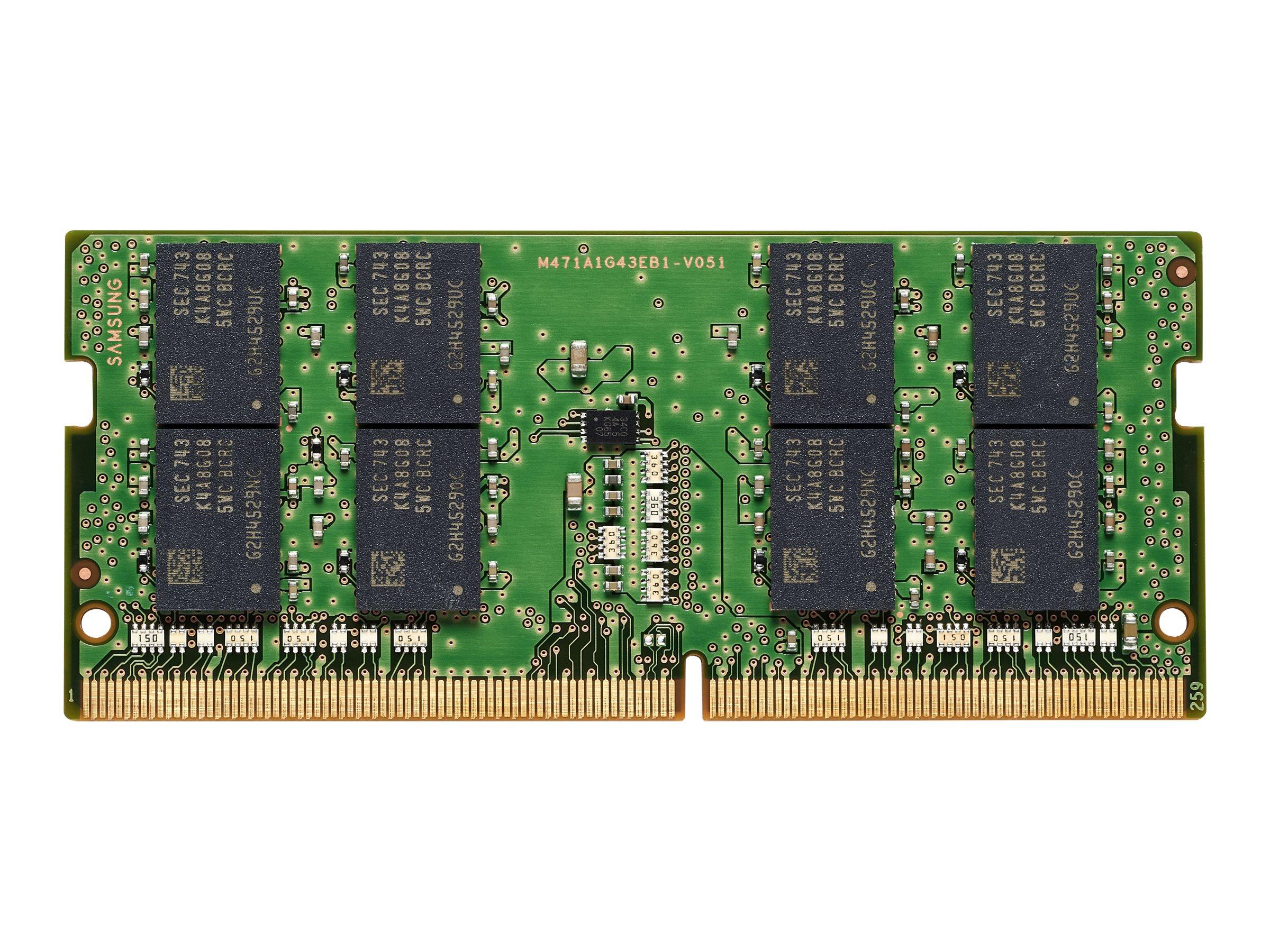 HP - DDR4 - module - 32 Go - SO DIMM 260 broches - 3200 MHz / PC4-25600 - mémoire sans tampon - non ECC - pour EliteBook 640 G9, 645 G9, 650 G9, 655 G9; ENVY 34-c0032nb, 34-c0500nd, 34-c0500nz, 34-c0510nd, 34-c0520nd, 34-c0700nz, 34-c0900nz - 4S967AA#AC3 - DDR4