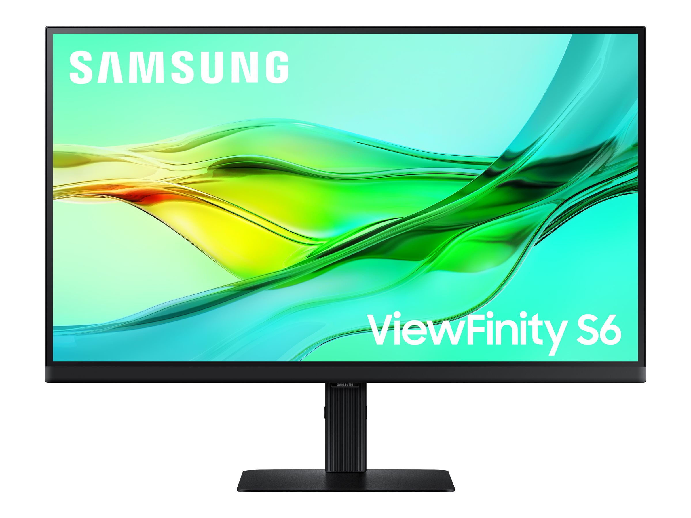 Samsung ViewFinity S6 S27D600UAU - S60UD Series - écran LED - USB - 27" - 2560 x 1440 QHD @ 100 Hz - IPS - 350 cd/m² - 1000:1 - HDR10 - 5 ms - HDMI, DisplayPort, USB-C - noir - LS27D600UAUXEN - Écrans d'ordinateur