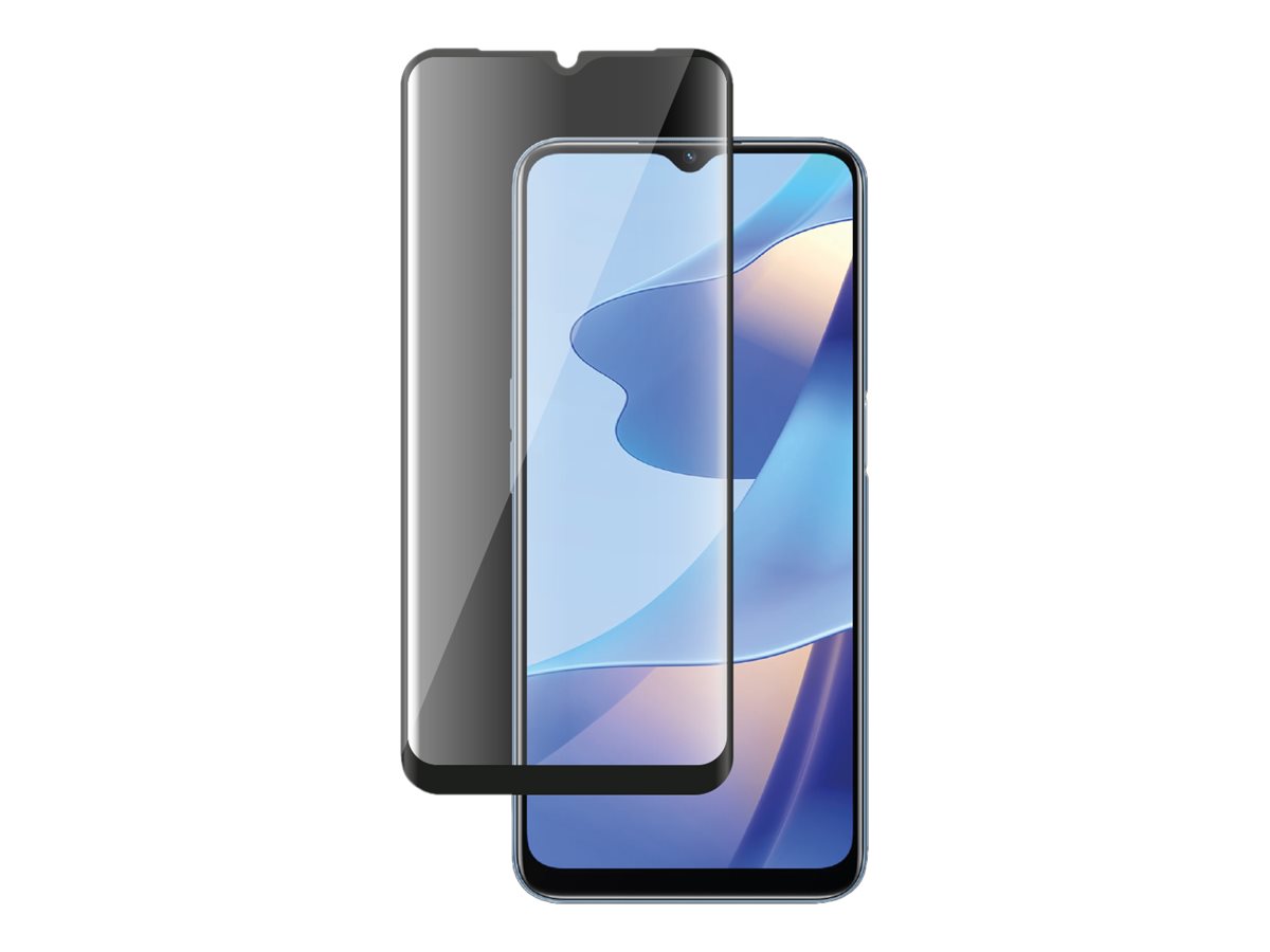 BIGBEN Connected - Protection d'écran pour téléphone portable - 2.5D - verre - couleur de cadre noir - pour OPPO A16, A16s, A54S - PEGLASSOPA16 - Accessoires pour téléphone portable