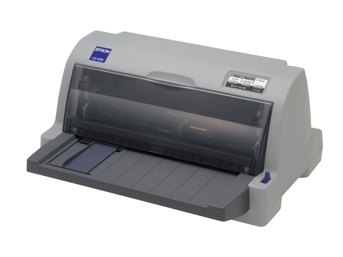 Epson LQ 630 - Imprimante - Noir et blanc - matricielle - 360 x 180 dpi - 24 pin - jusqu'à 360 car/sec - parallèle, USB 2.0 - C11C480141 - Imprimantes matricielles