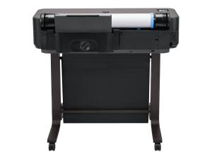 HP DesignJet T630 - 2025 Edition - 24" imprimante grand format - couleur - jet d'encre - Rouleau A1 (61,0 cm x 45,7 m), A1, ANSI D - 2 400 x 1 200 ppp - jusqu'à 0.5 min/page - USB 2.0, Gigabit LAN, Wi-Fi(n) - outil de coupe - 5HB09D#B19 - Imprimantes jet d'encre