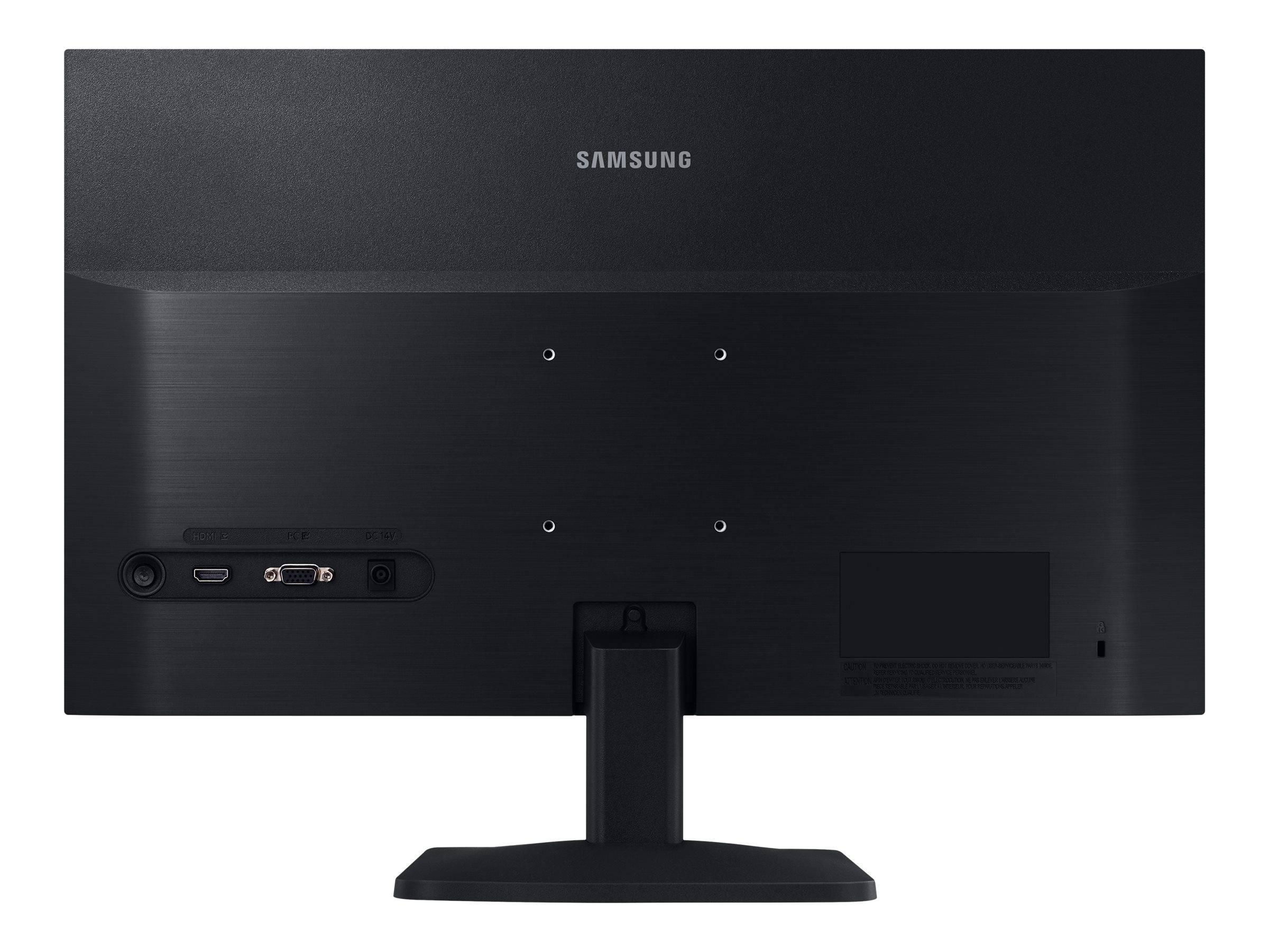 Samsung S24A336NHU - S33A Series - écran LED - 24" - 1920 x 1080 Full HD (1080p) @ 60 Hz - VA - 250 cd/m² - 3000:1 - 5 ms - HDMI, VGA - noir - LS24A336NHUXEN - Écrans d'ordinateur