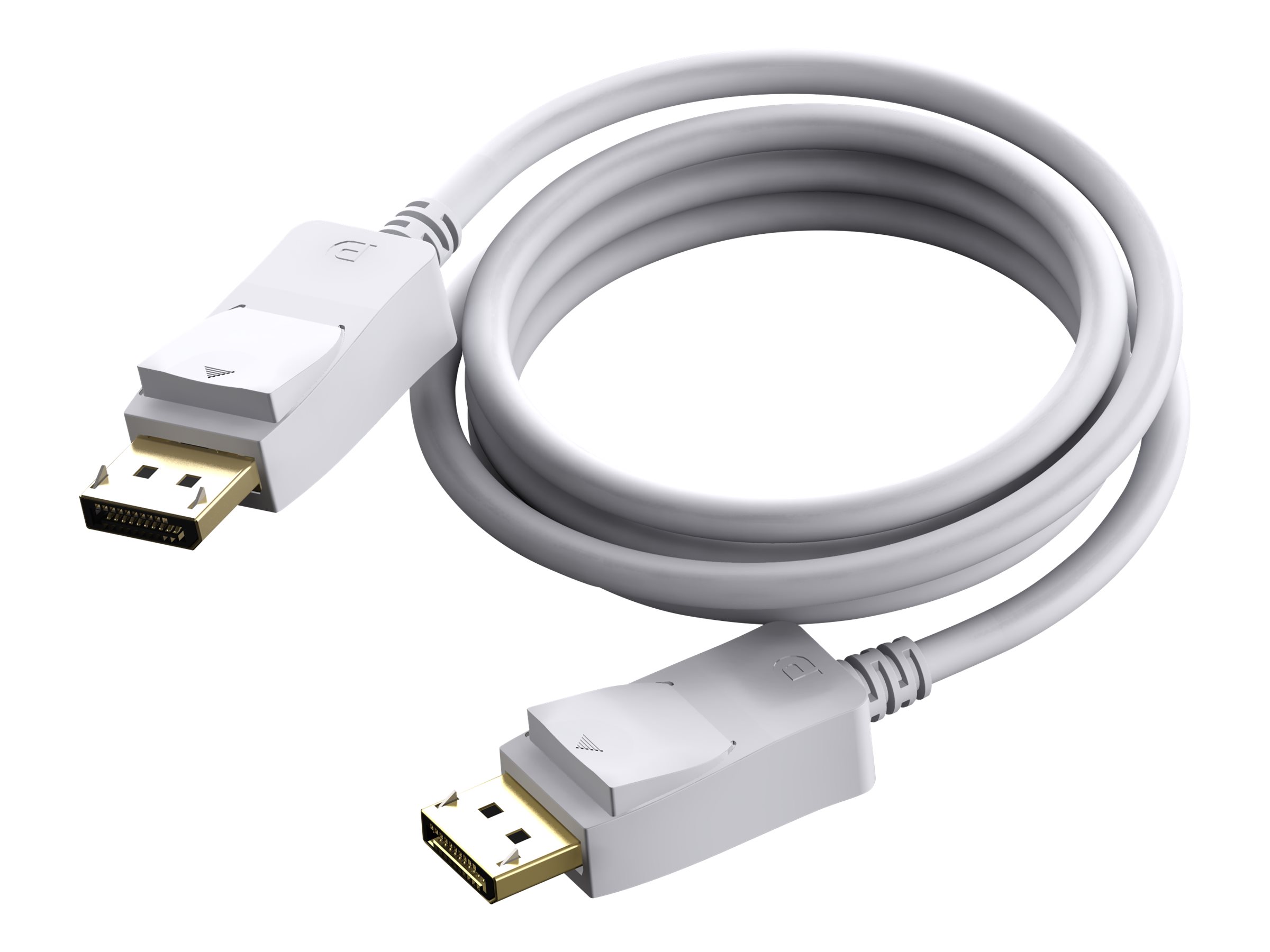 Vision Techconnect - Câble DisplayPort - DisplayPort (M) pour DisplayPort (M) - 2 m - blanc - TC 2MDP - Câbles pour périphérique