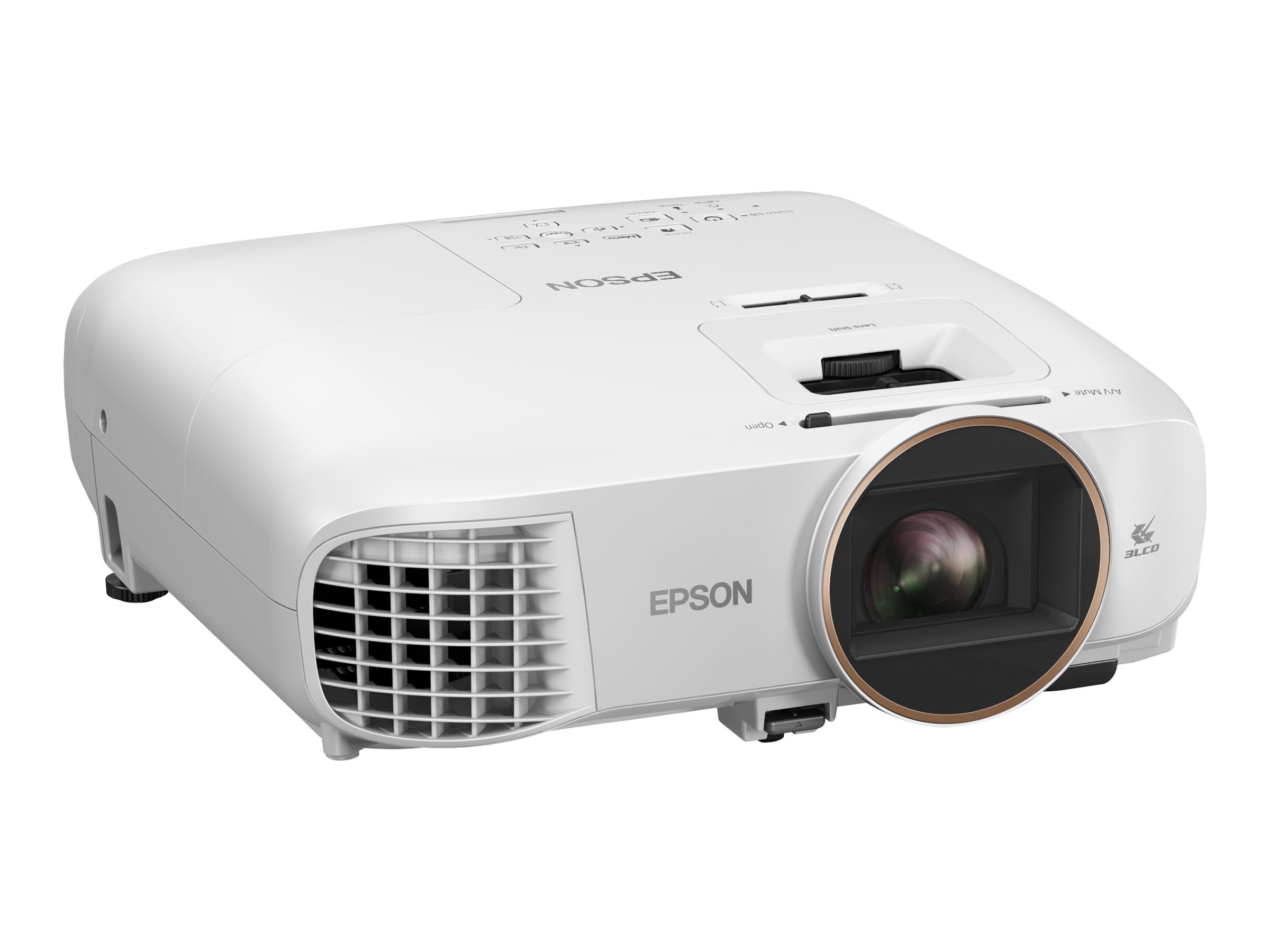 Epson EH-TW5820 - Projecteur 3LCD - 3D - 2700 lumens (blanc) - 2700 lumens (couleur) - Full HD (1920 x 1080) - 16:9 - 1080p - blanc - Android TV - V11HA11040 - Projecteurs LCD