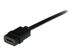 StarTech.com Câble d'extension / Rallonge HDMI Ultra HD 4K x 2K de 2m - Cordon HDMI vers HDMI - Mâle / Femelle - Noir - Plaqués or - Câble de rallonge HDMI - HDMI mâle pour HDMI femelle - 2 m - blindé - noir - pour P/N: CDP2HDMM2MB, DP2HDMM2MB, HDDVIMM3, HDMM1MP, HDMM2MP, HDMM3MP, HDPMM50, MDP2HDMM2MB - HDEXT2M - Accessoires pour systèmes audio domestiques