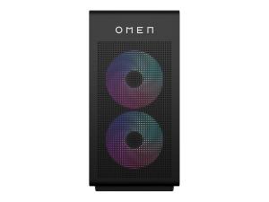 OMEN 35L by HP GT16-0026nf - microATX jeux - Core i7 i7-14700F / jusqu'à 5.4 GHz - RAM 16 Go - SSD 512 Go - NVMe - GeForce RTX 4060 - IEEE 802.11ax (Wi-Fi 6), IEEE 802.11be (Wi-Fi 7), Gigabit Ethernet, Bluetooth 5.4 - Win 11 Home - moniteur : aucun - métal noir - B4VD9EA#ABF - Ordinateurs de bureau