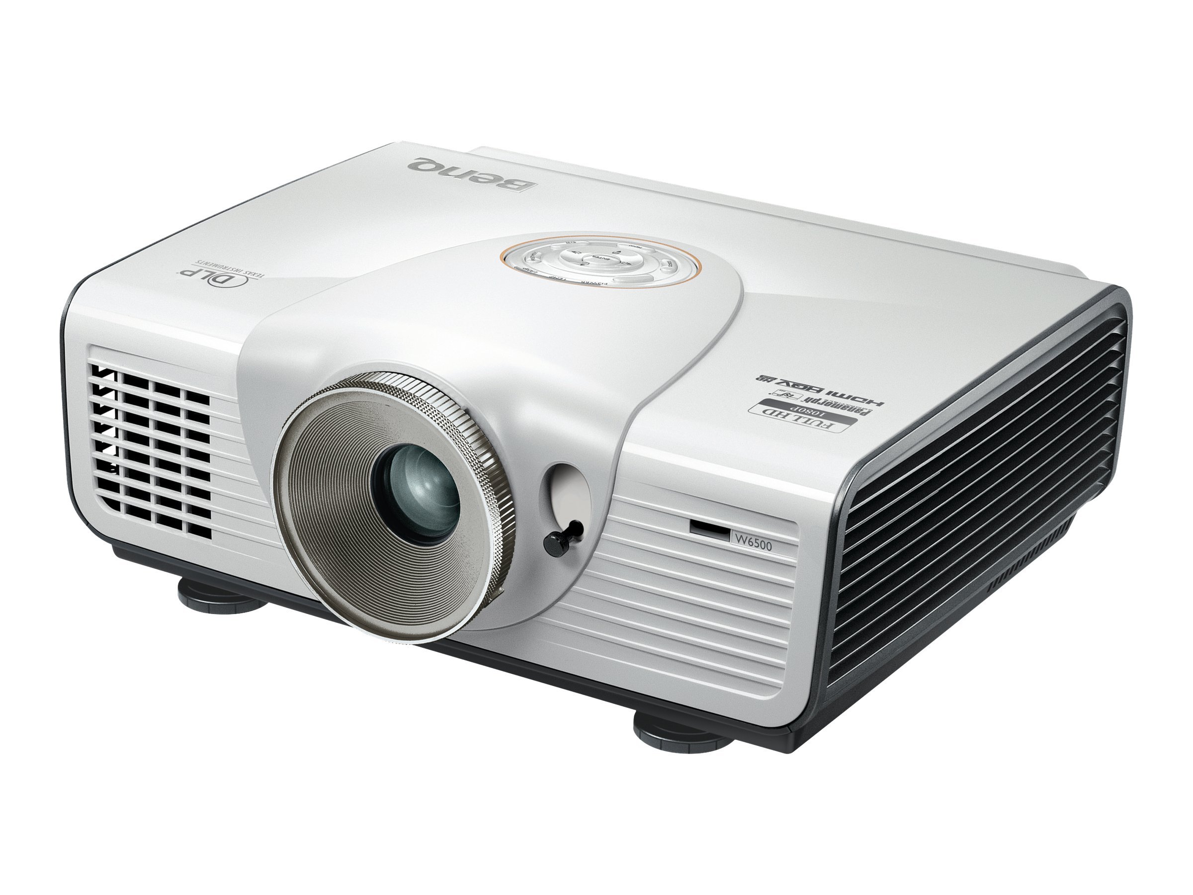 BenQ W6500 - Projecteur DLP - 2500 lumens - Full HD (1920 x 1080) - 16:9 - 1080p - 9H.J2X77.Q8E - Projecteurs DLP