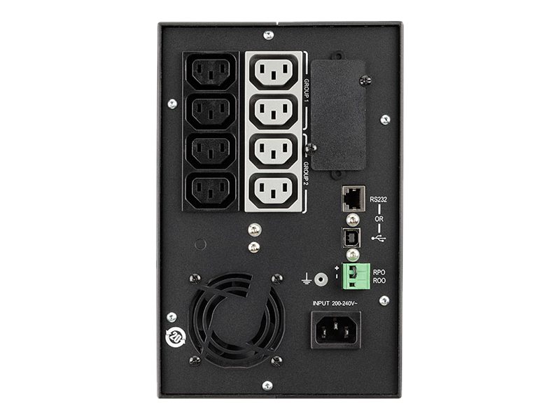 Eaton 5P 1550i - Gen 2 - onduleur - tour - CA 200/208/220/230/240 V - 1350 Watt - 1550 VA - monophasé - 9 Ah - RS-232, USB - connecteurs de sortie : 8 - noir / argent - 5P1550IG2 - UPS autonomes