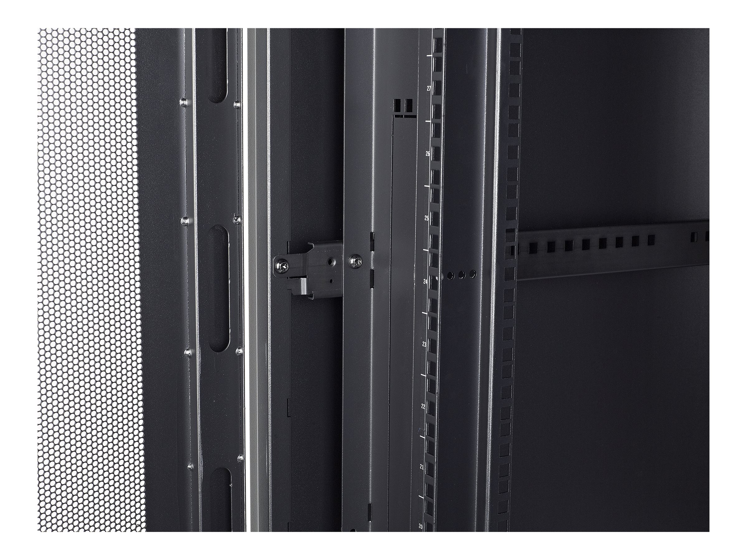 APC NetShelter SV - Rack armoire - noir - 42U - 19" - AR2480 - Accessoires pour serveur