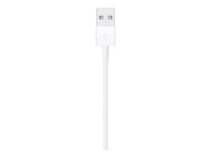 Apple - Câble Lightning - Lightning mâle pour USB mâle - 1 m - MUQW3ZM/A - Accessoires pour systèmes audio domestiques