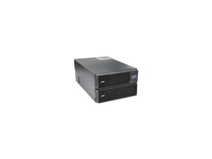 APC Smart-UPS SRT 8000VA RM - Onduleur (rack-montable) - CA 230 V - 8000 Watt - 8000 VA - Ethernet 10/100, USB - connecteurs de sortie : 14 - 6U - noir - pour P/N: AR2487G, AR3100W, AR3105SP, AR3105W, AR3155W, AR3305W, AR3355SP, AR3355W, NBWL0356A - SRT8KRMXLI - UPS montables sur rack