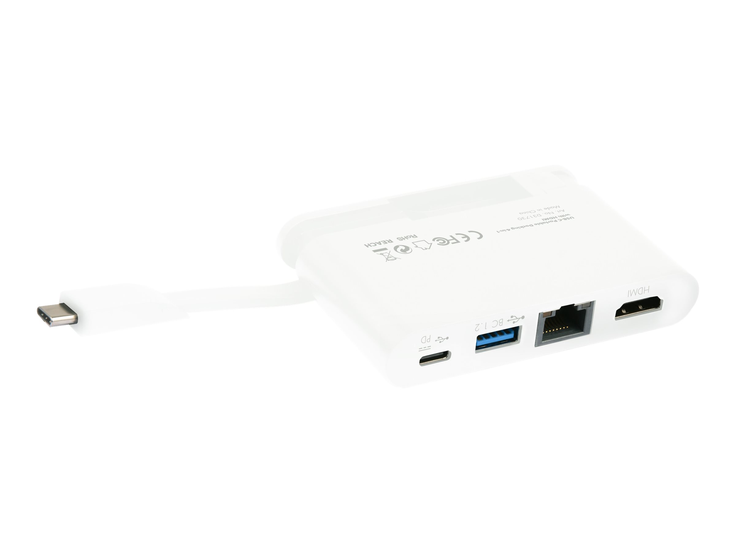 DICOTA USB-C Portable Docking 4-in-1 with HDMI - Station d'accueil - USB-C - HDMI - D31730 - Stations d'accueil pour ordinateur portable