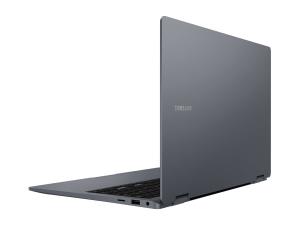 Samsung Galaxy Book4 360 - Conception inclinable - Intel Core 7 - 150U / jusqu'à 5.4 GHz - Evo - Win 11 Pro - Intel Graphics - 16 Go RAM - 512 Go SSD NVMe - 15.6" AMOLED écran tactile 1920 x 1080 (Full HD) - Bluetooth, Wi-Fi 6E - gris - NP754QGK-KG1FR - Ordinateurs portables