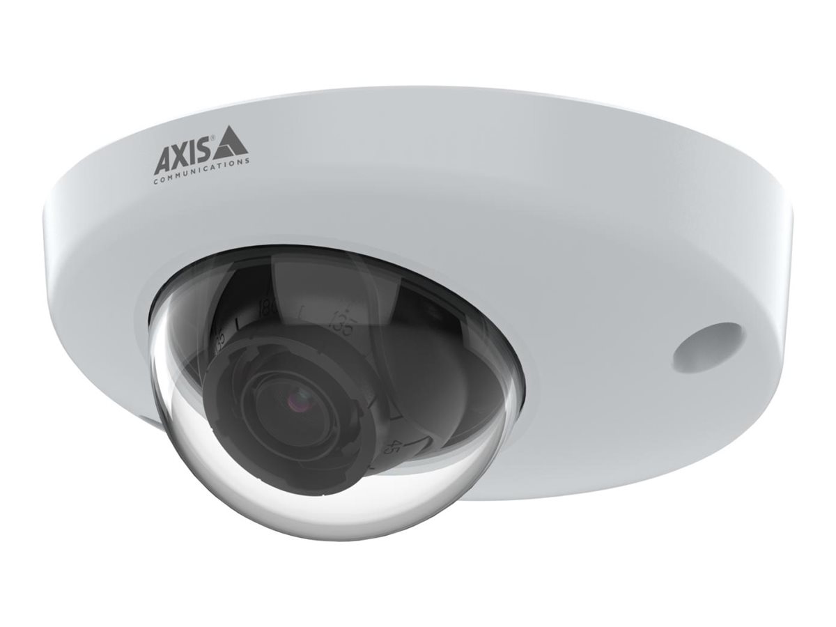 AXIS M3905-R M12 - Caméra de surveillance réseau - dôme - couleur - 2 MP - 1920 x 1080 - montage M12 - iris fixe - Focale fixe - MJPEG, H.265, H.264B, H.264H, H.264M - PoE Plus - Conformité TAA (pack de 10) - 02502-021 - Caméras de sécurité