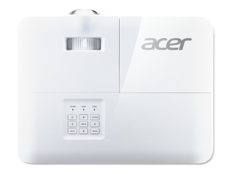 Acer S1386WH - Projecteur DLP - 3600 lumens - WXGA (1280 x 800) - 16:10 - 720p - MR.JQU11.001 - Projecteurs numériques