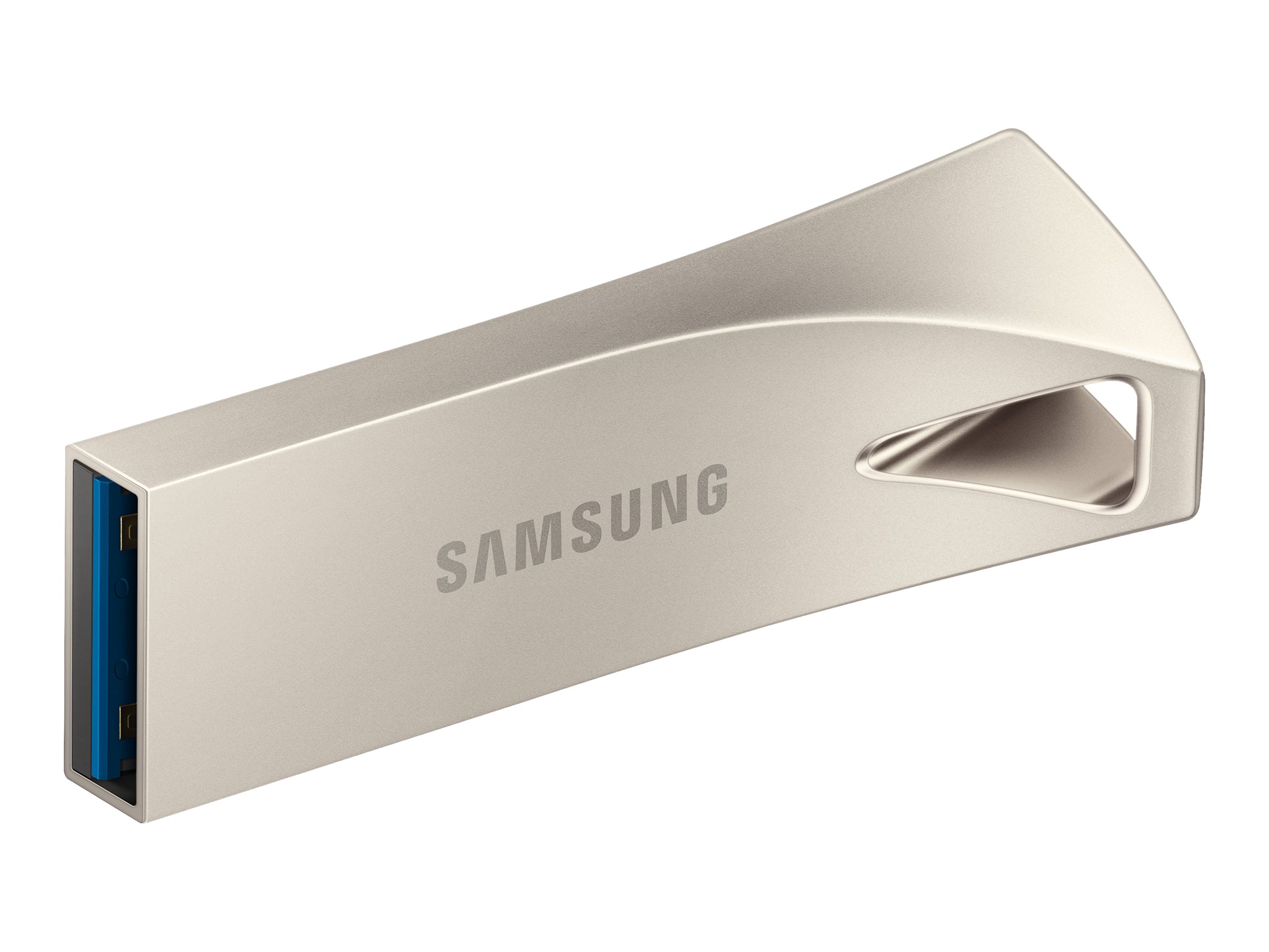 Samsung BAR Plus MUF-128BE3 - Clé USB - 128 Go - USB 3.1 Gen 1 - champagne d'argent - MUF-128BE3/APC - Lecteurs flash