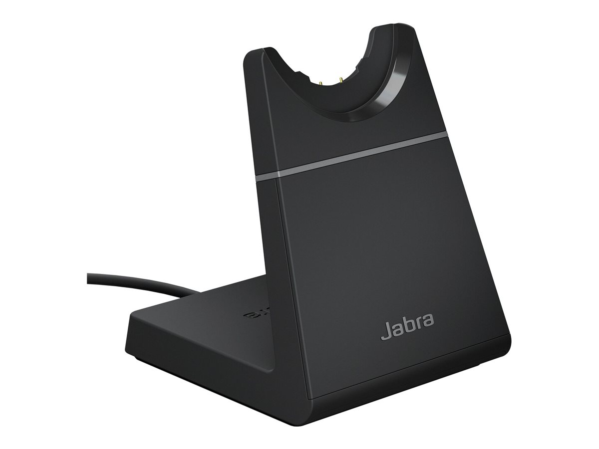 Jabra - Socle de charge - noir - pour Evolve2 65 MS Mono, 65 MS Stereo, 65 UC Mono, 65 UC Stereo - 14207-55 - Adaptateurs électriques et chargeurs