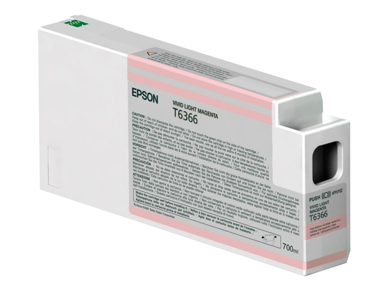 Epson UltraChrome HDR - 700 ml - Magenta vif clair - original - cartouche d'encre - pour Stylus Pro 7890, Pro 7900, Pro 9890, Pro 9900, Pro WT7900 - C13T636600 - Cartouches d'imprimante
