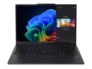 Lenovo ThinkPad X1 Carbon Gen 13 21NS - Conception de charnière à 180 degrés - Intel Core Ultra 7 - 258V / jusqu'à 4.8 GHz - Evo - Win 11 Pro - Intel Arc Graphics 140V - 32 Go RAM - 1 To SSD Performance, NVMe, TCG Opal Encryption 2 - 14" OLED 2880 x 1800 (2.8K) @ 120 Hz - Wi-Fi 7, Bluetooth - peinture noire - clavier : Français - avec 3 ans de support Lenovo Premier - 21NS000YFR - Ordinateurs portables ultralégers