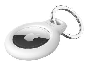 Belkin - Support sécurisé pour étiquette Bluetooth anti-perte - blanc - pour Apple AirTag - F8W973BTWHT - accessoires divers