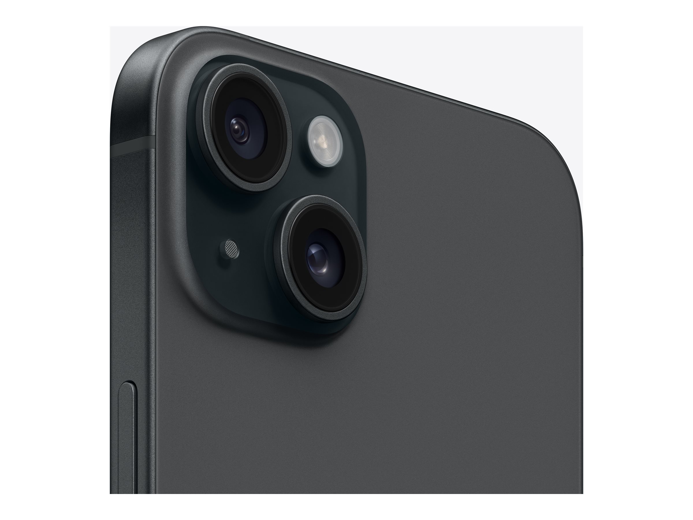Apple iPhone 15 Plus - 5G smartphone - double SIM / Mémoire interne 256 Go - écran OEL - 6.7" - 2796 x 1290 pixels - 2x caméras arrière 48 MP, 12 MP - front camera 12 MP - noir - MU183ZD/A - iPhone