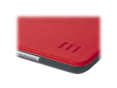 Mobilis Origine - Étui à rabat pour tablette - imitation cuir - rouge - 042045 - Accessoires pour ordinateur portable et tablette
