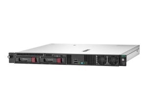 HPE ProLiant DL20 Gen10 Performance - Serveur - Montable sur rack - 1U - 1 voie - 1 x Xeon E-2224 / 3.4 GHz - RAM 16 Go - SATA - hot-swap 2.5" baie(s) - aucun disque dur - Matrox G200 - Gigabit Ethernet - moniteur : aucun - P17080-B21 - Serveurs rack