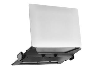 Neomounts ADS20-425BL1 - Composant de montage (support) - pour ordinateur portable - acier - noir - Taille d'écran : 11.6"-17.3" - étrier de montage VESA - ADS20-425BL1 - Accessoires pour ordinateur portable et tablette