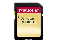 Transcend 500S - Carte mémoire flash - 8 Go - UHS-I U1 / Class10 - SDHC UHS-I - TS8GSDC500S - Cartes flash