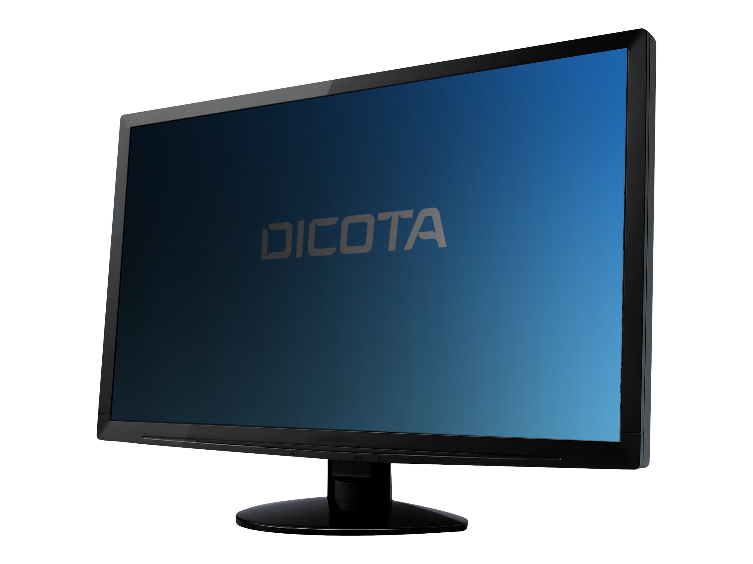 DICOTA Secret - Filtre anti-indiscrétion - à double sens - adhésif - largeur 22 pouces - noir - D70160 - Accessoires pour écran