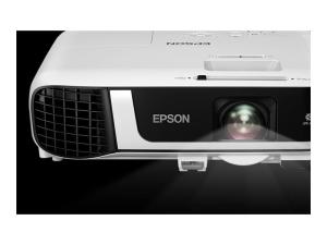 Epson EB-FH52 - Projecteur 3LCD - 4000 lumens (blanc) - 4000 lumens (couleur) - Full HD (1920 x 1080) - 16:9 - 1080p - 802.11n sans fil/Miracast - blanc - V11H978040 - Projecteurs numériques