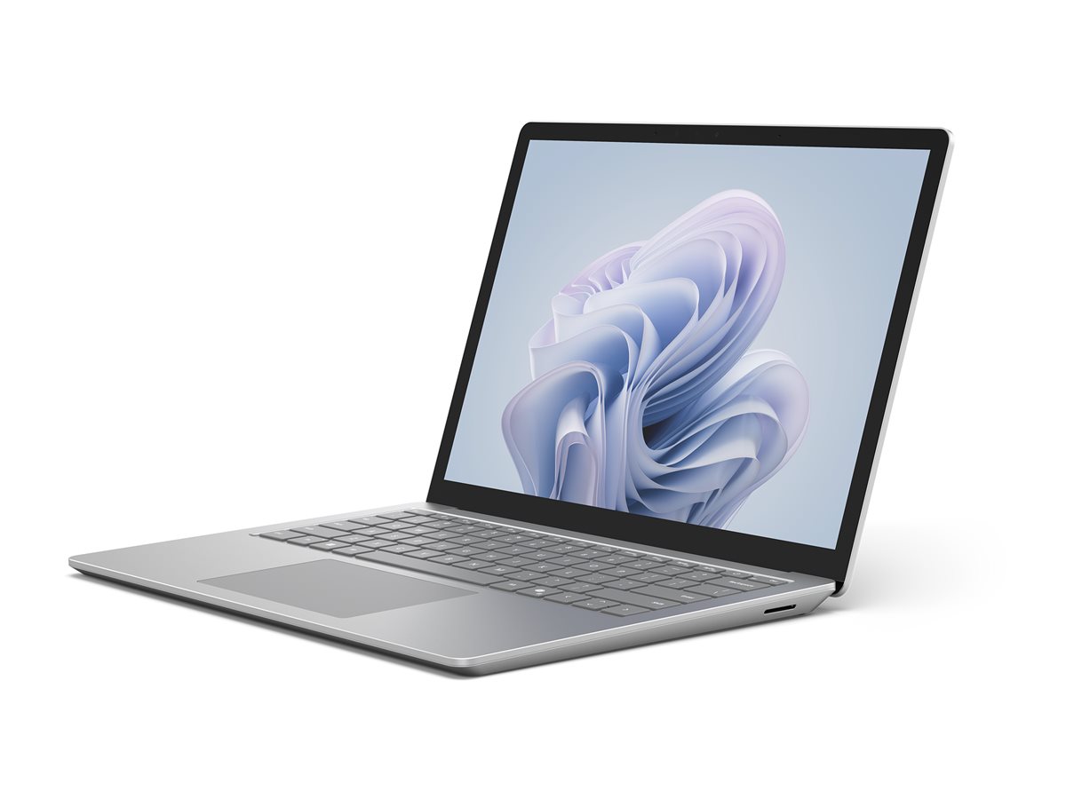 Microsoft Surface Laptop 6 for Business - Intel Core Ultra 7 - 165H / jusqu'à 5 GHz - Win 11 Pro - Intel Arc Graphics - 8 Go RAM - 256 Go SSD - 15" écran tactile 2496 x 1664 - Wi-Fi 6E, Bluetooth - platine - clavier : Français - ZLB-00032 - Ordinateurs portables