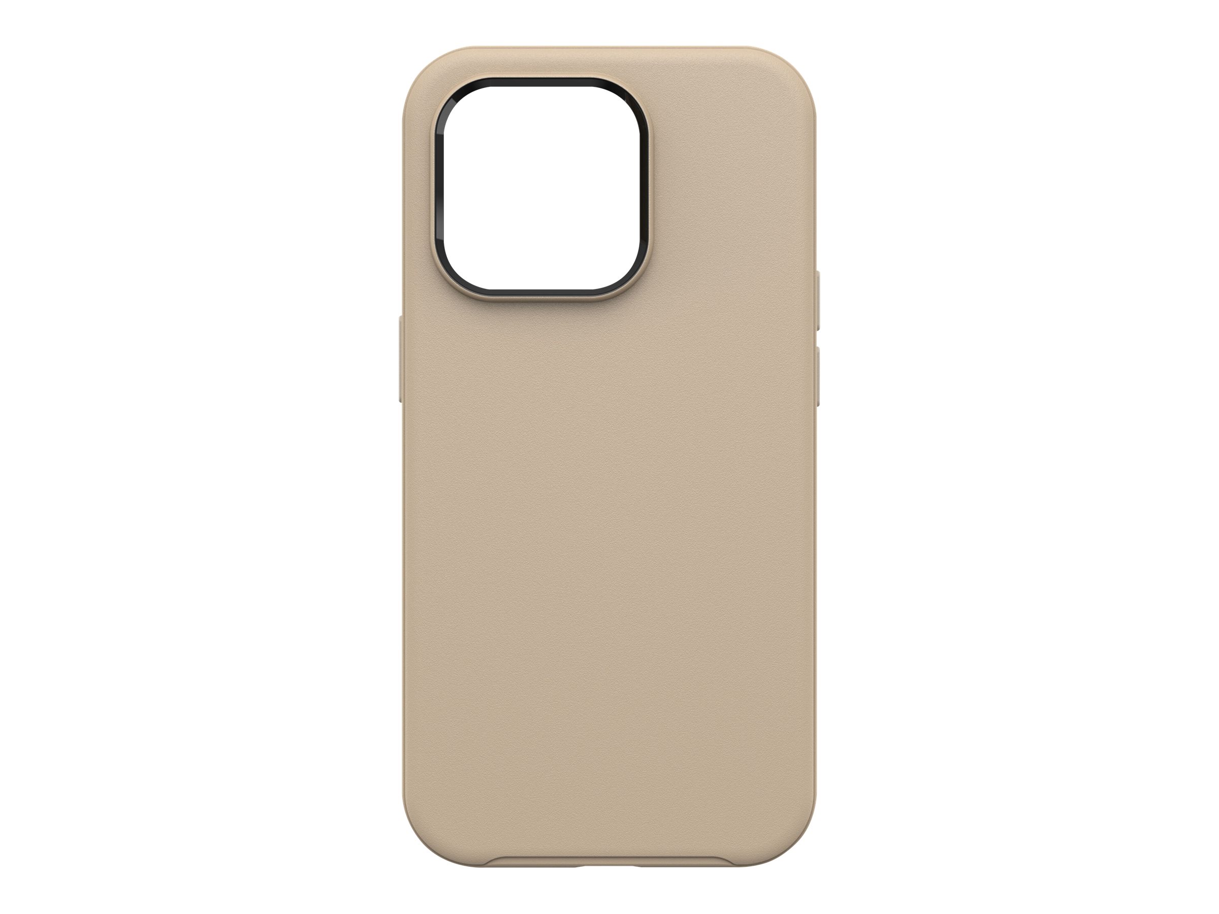 OtterBox Symmetry Series - Coque de protection pour téléphone portable - compatibilité avec MagSafe - polycarbonate, caoutchouc synthétique - don't even chai (marron) - pour Apple iPhone 14 Pro - 77-88513 - Coques et étuis pour téléphone portable