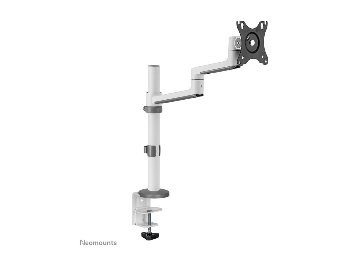 Neomounts DS60-425WH1 - Kit de montage (bras articulé) - pleine action - pour moniteur - acier - blanc - Taille d'écran : 17"-27" - montrable sur bureau - DS60-425WH1 - Accessoires pour écran