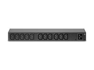 PDU en rack de base APC AP6020A - Unité de distribution secteur (rack-montable) - CA 100-240 V - entrée : IEC 60320 C20 - connecteurs de sortie : 13 (power IEC 60320 C13) - pour P/N: SMTL1000RMI2UC, SMX1000C, SMX1500RM2UC, SMX1500RM2UCNC, SMX750C, SMX750CNC - AP6020A - Parasurtenseurs et PDU